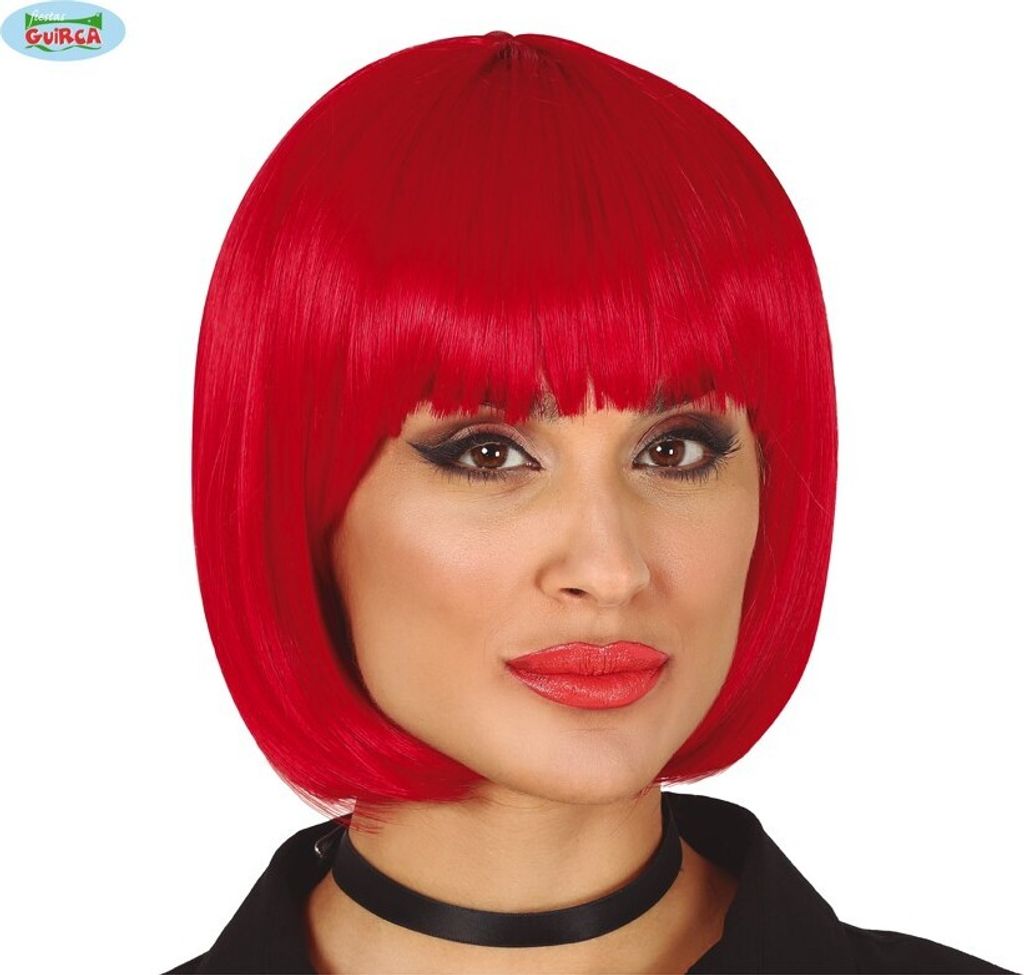 Twenties Bob Perücke Blond Braun Karneval Look Mehrfarbig Produktbild 