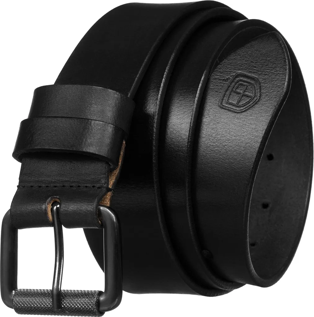Peterson PTNLTPBUFBLACK - Borsello Tabacco in Pelle di Bufalo Nero