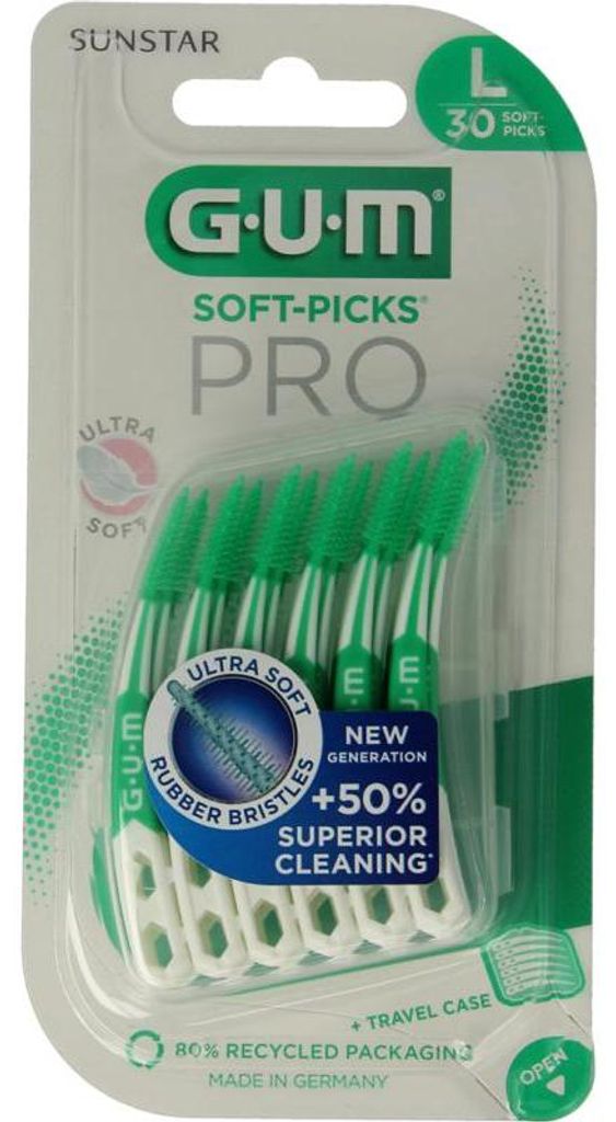 Gum Soft picks advanced pro large (30 stuks) Productafbeelding 