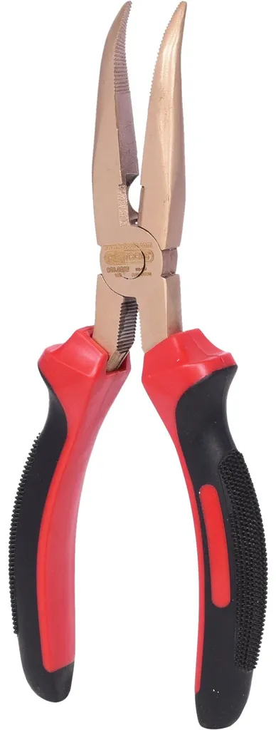 Pince téléphonique coudée en alliage Bérylliumplus 180 mm KS TOOLS