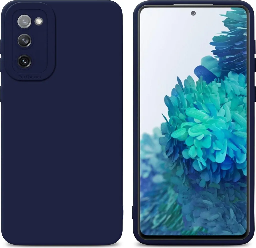 Cadorabo Cover Blu per Samsung Galaxy S20 FE | Custodia Silicone TPU