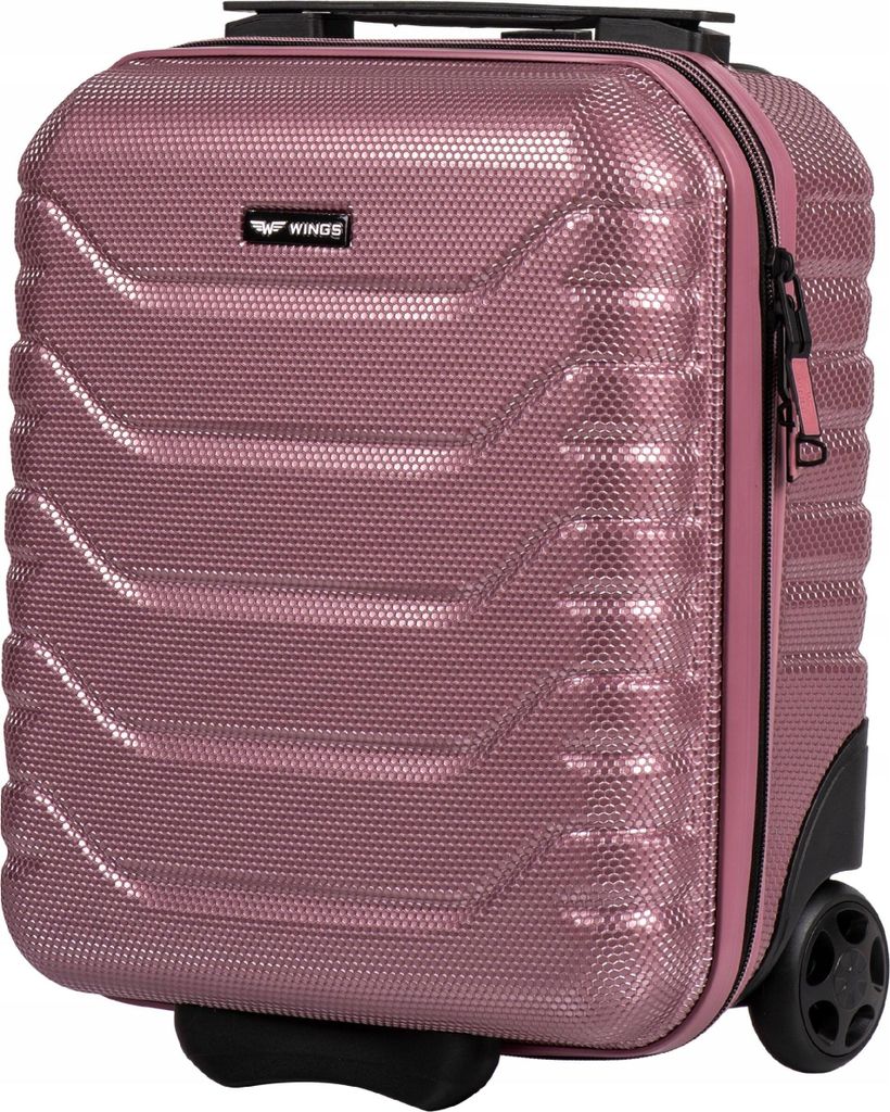 Valise cabine WINGS CRAKE rose - Légère et robuste, idéale Image du produit 