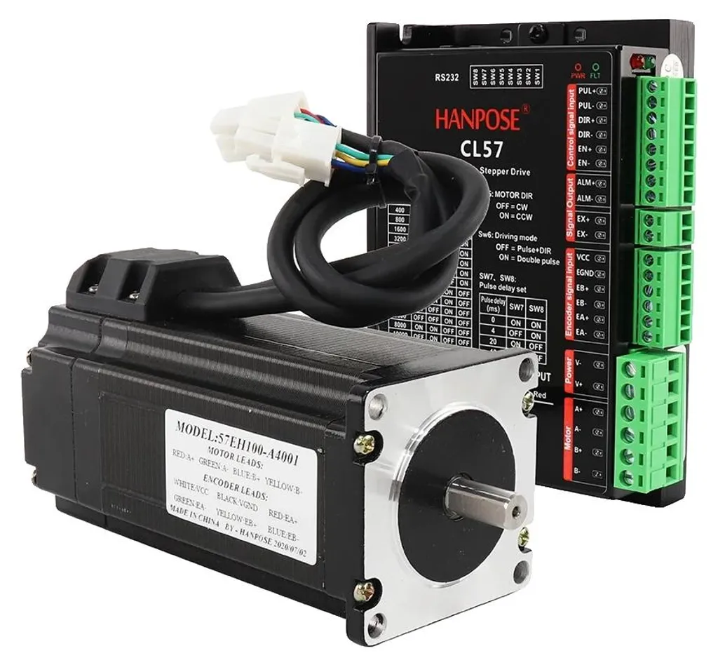 Moteur pas à pas silencieux 57EH100 couple élevé kit complet CL57