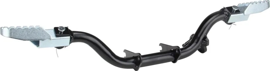 Réparez votre Simson S51 avec ce repose-pied noir rabattable et solide