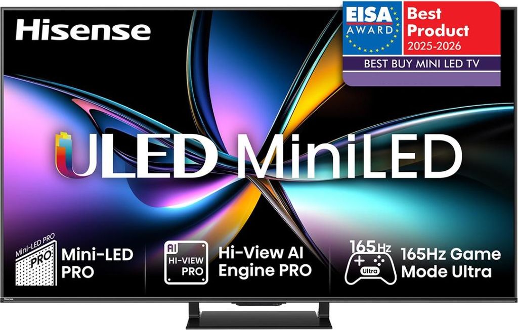 TV Hisense 100U7Q Pro (2025) 100" ULED Mini-LED PRO UHD 4K Image du produit 