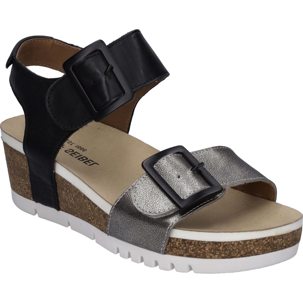 JOSEF SEIBEL Quinn 02 | Sandale für Damen | Grau