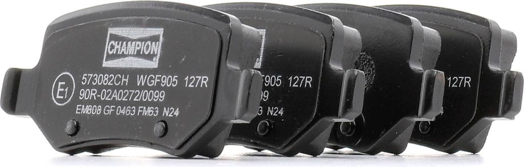 CHAMPION Bremsbeläge Satz Bremsklötze passend für MERCEDES-BENZ A-Klasse (W169) 573082CH