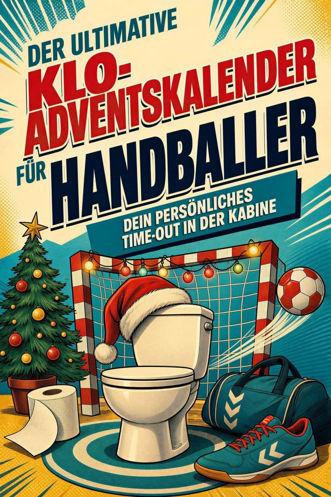 Der ultimative Klo-Adventskalender für Handballer Produktbild 
