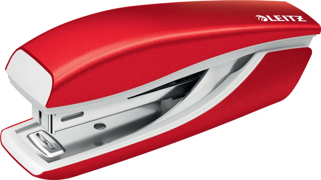 Cucitrice Leitz 5528 WOW Mini Rosso Metallizzato | Pinzatrice Compatta