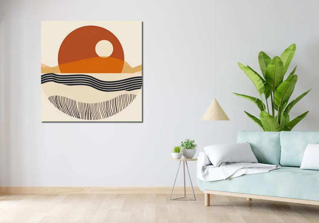 Image 100x100 cm Partie sur Tout avec Impression HD sur Toile Canvas