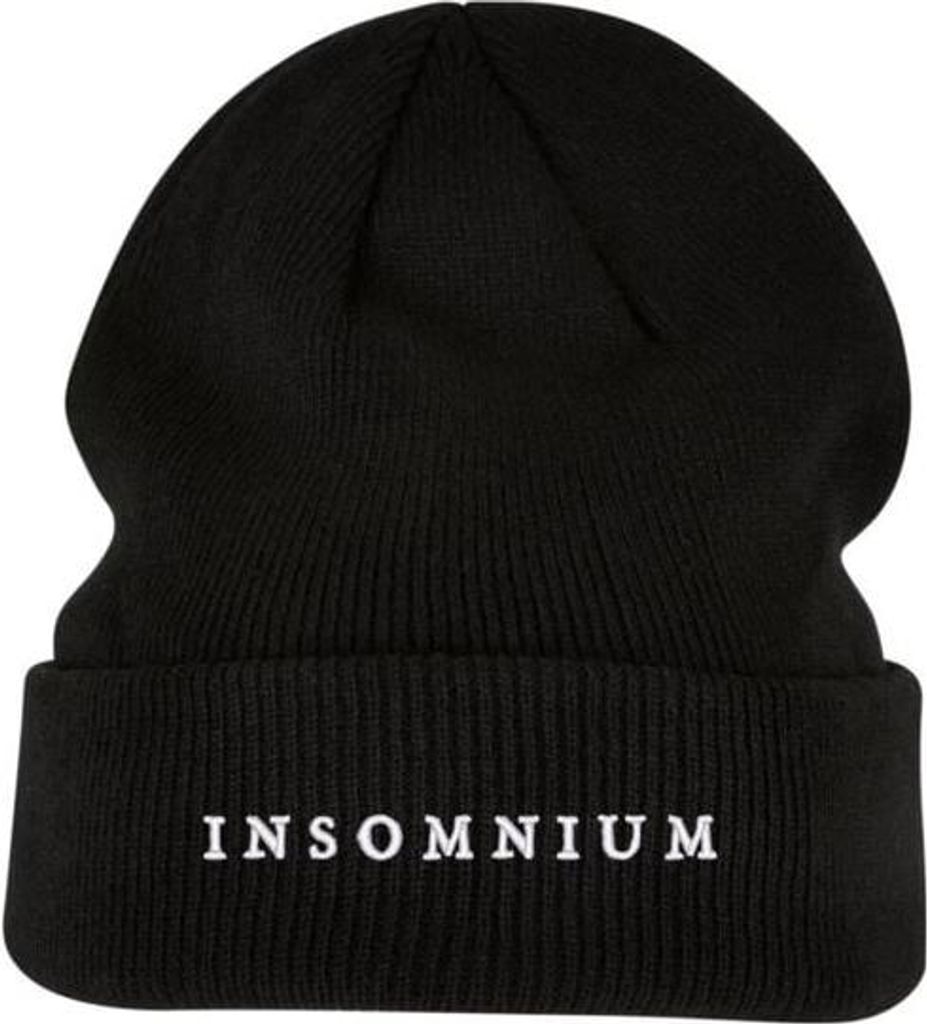 Insomnium Mütze Uni Logo schwarz Band-Merch, Bands 100% Polyacryl Standard