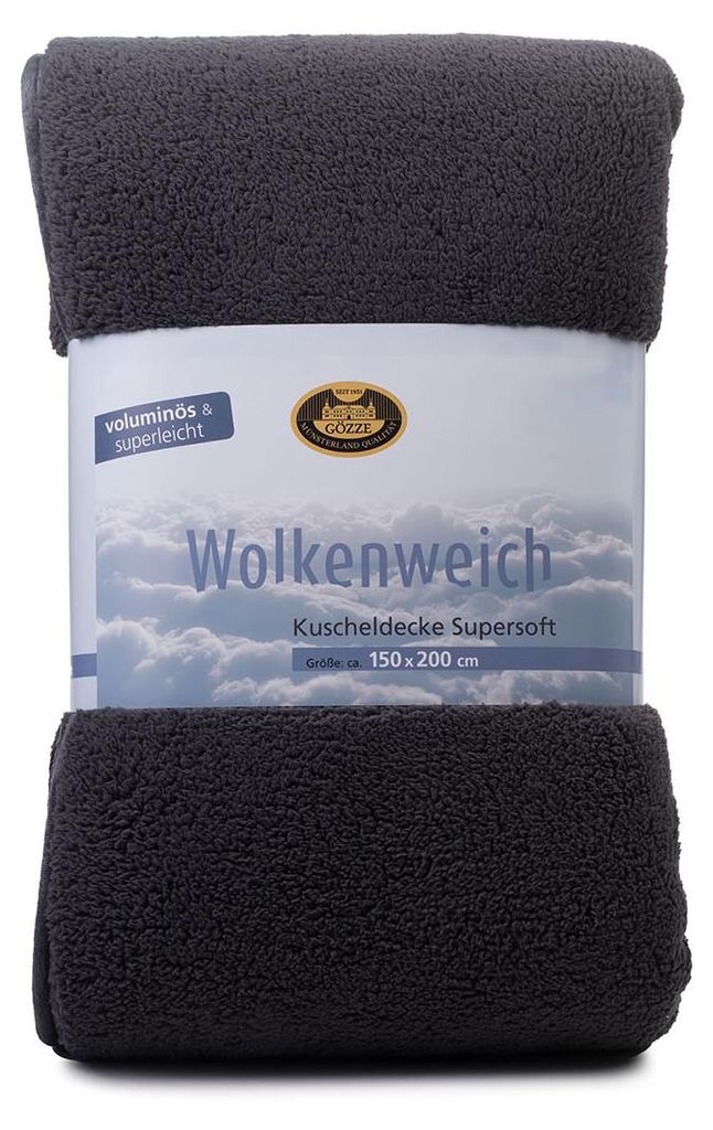 GÖZZE Kuscheldecke Wolkenweich supersofte voluminöse Produktbild 