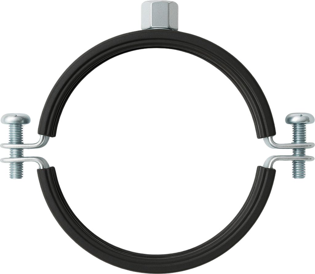 Rohrschelle Wickelfalzrohr Dichtung Gummidichtung Halterung Halter Rohr Lüfter Ø 200 mm