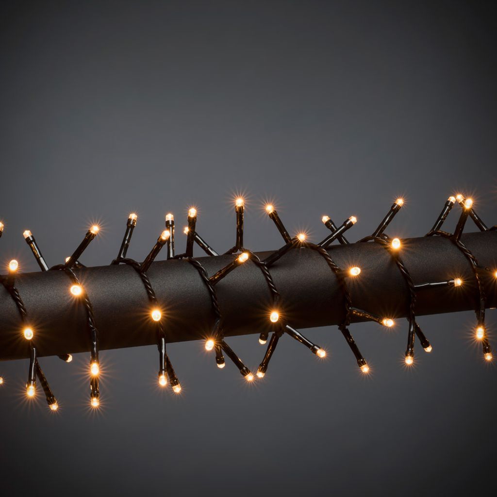 Konstsmide Micro LED Compactlights, 200 bernsteinfarbene Produktbild 