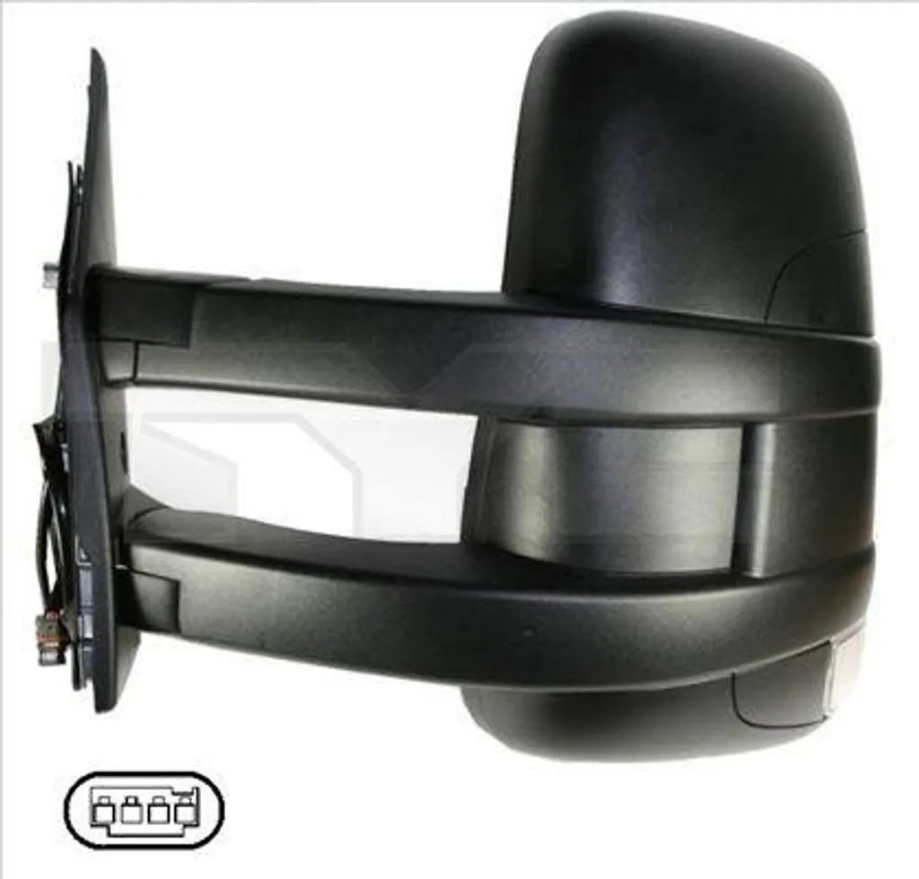 Rétroviseur extérieur TYC 315-0006 pour Daily OE 3800428