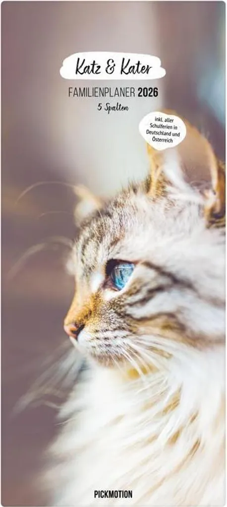 Stop au stress ! Planificateur familial 2026 Katz & Kater pour s'organiser