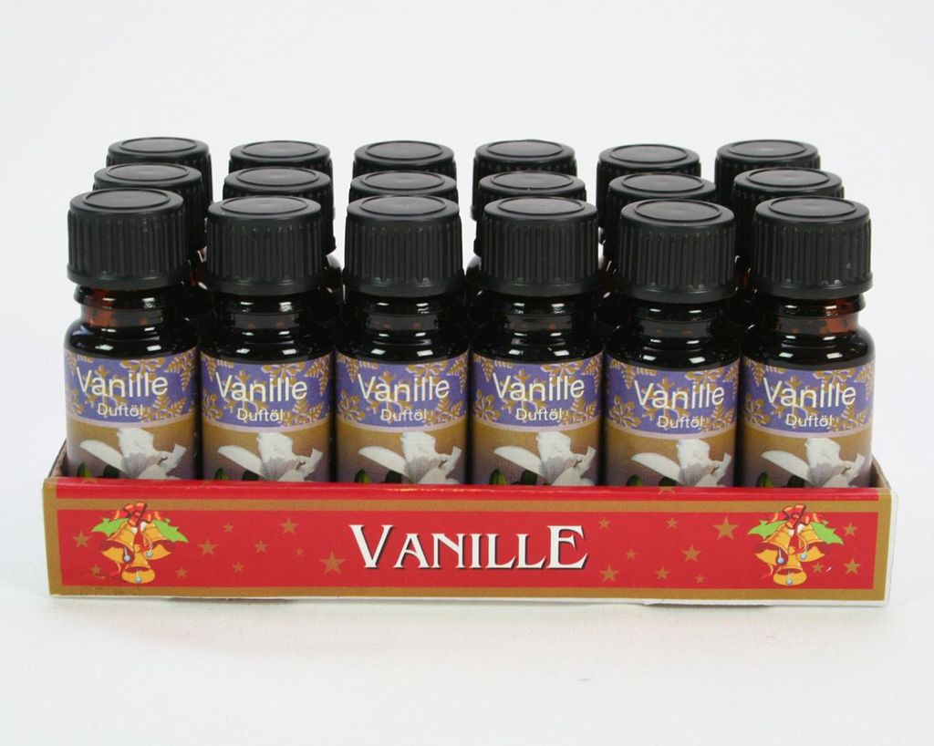 ELINA Duftöl 10ml Vanille in Glasflasche