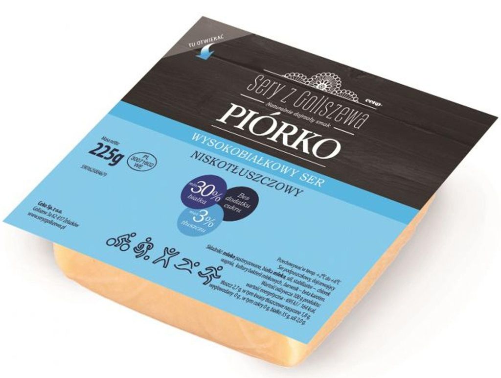 Fromage Piórko, 225 g - Produits laitiers de Goliszewa Image du produit 