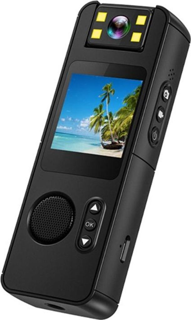 INF Back-Clip 1080p Kamera mit 1.54-inch LCD und 180° rotierendem Objektiv