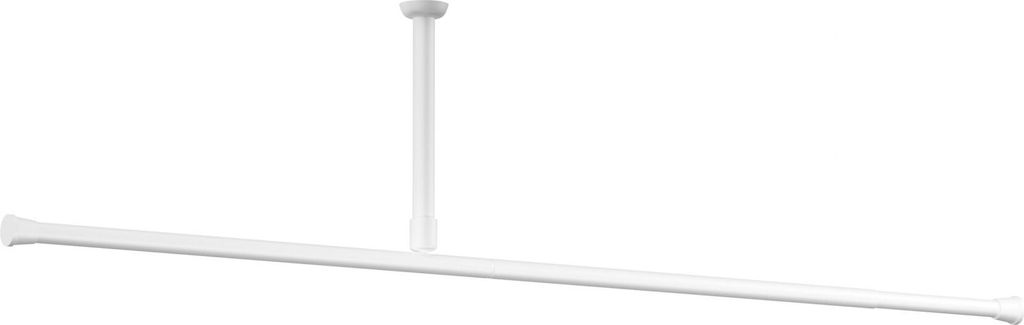 Barre de rideau de douche en aluminium Barre de rideau 4 m Image du produit 