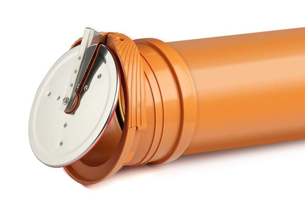 Rückstauklappe / Pendelklappe / Froschklappe für DN 250