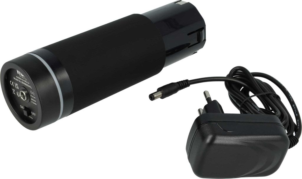 vhbw 2-tlg. Lade-Set kompatibel mit Renpho C3 Massagegerät, Massagepistole - Akku, Ladegerät