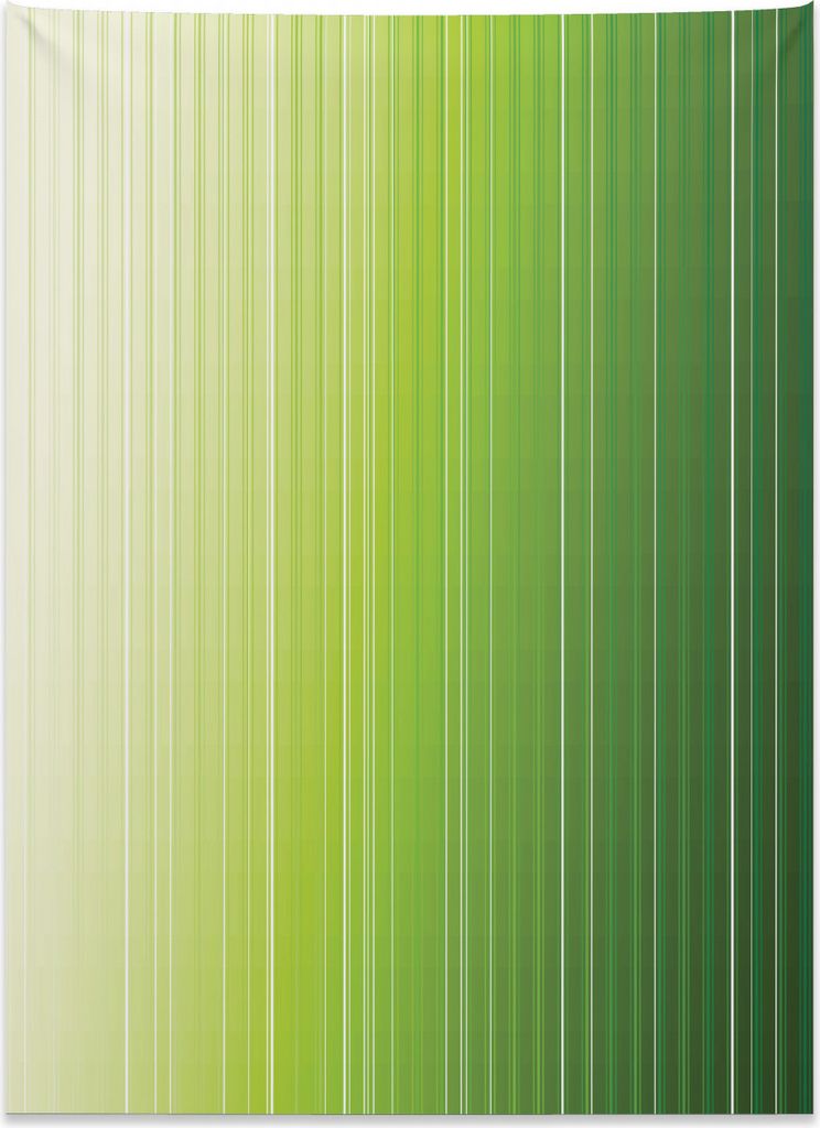 Abakuhaus Salbei Wandteppich, Ombre Farbstreifen Digital aus Weiches Mikrofaser Stoff Kein Verblassen Klare Farben Waschbar, 110 x 150 cm, Hellgrü...