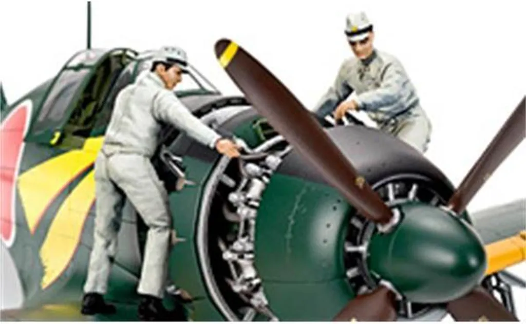 Améliorez votre diorama J2M3 Raiden avec ce kit d'entretien moteur