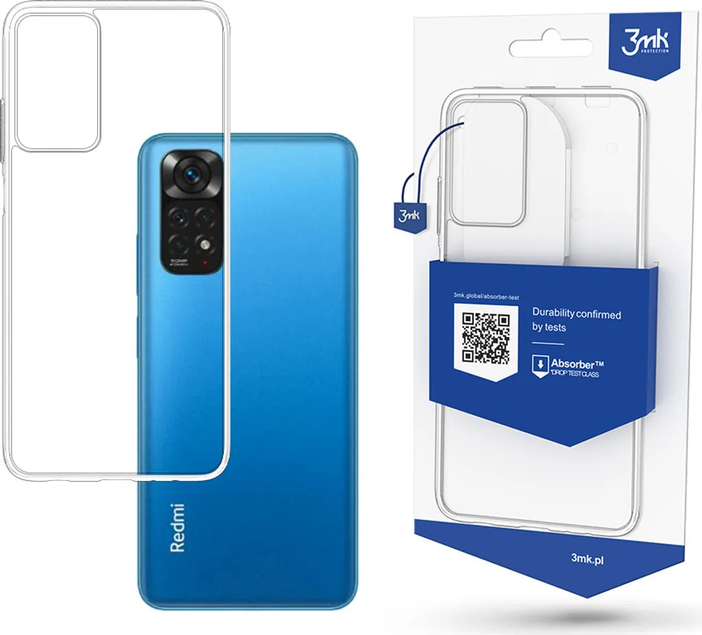Custodia Professionale 3mk Clear Case Xiaomi Redmi Note 11S