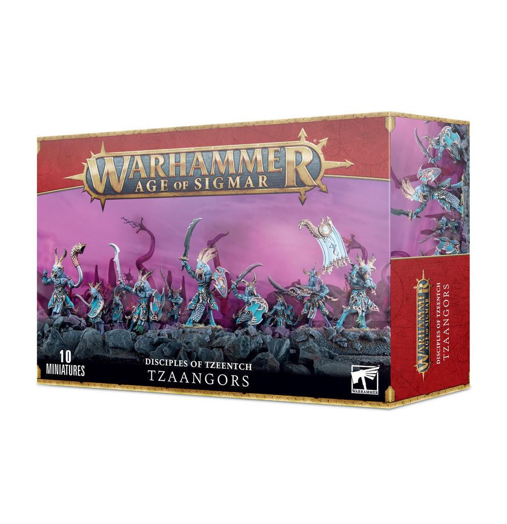 Warhammer Age of Sigmar Disciples of Tzeentch Tzaangors Produktbild 