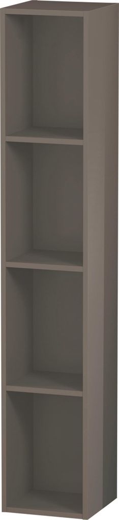Duravit Regalelement L-CUBE 180 x 180 x 1000 mm flannel grey hochglanz