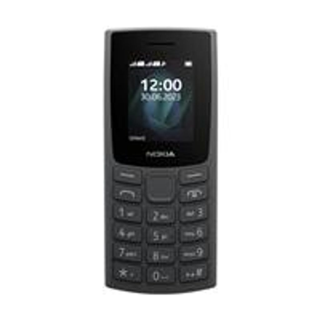 Nokia 105 4G, czarny (2024), wersja europejska (UE) Zdjęcie produktu 