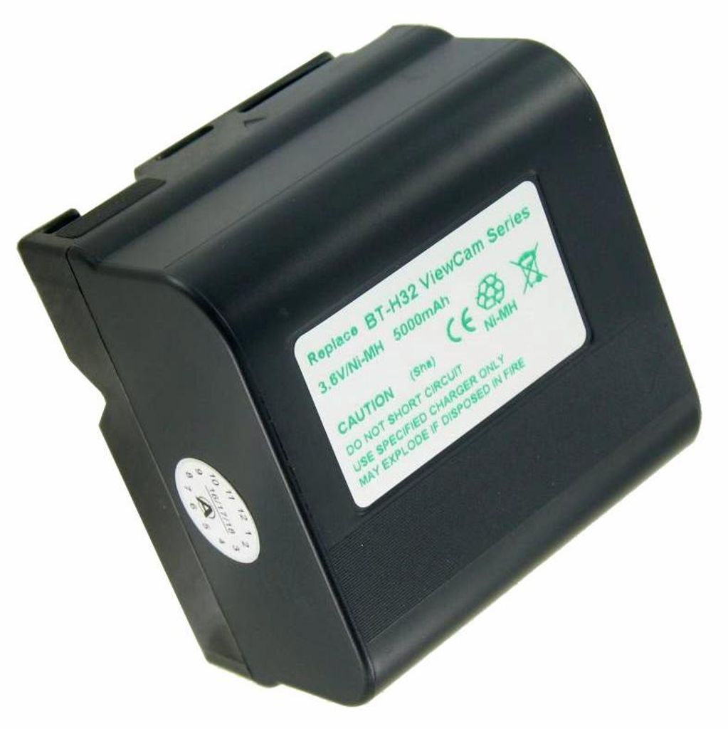 AccuCell Akku passend für Sharp BT-H22, BT-H32U, BT-H22U, BT-H21, BT-H32, 5000mAh