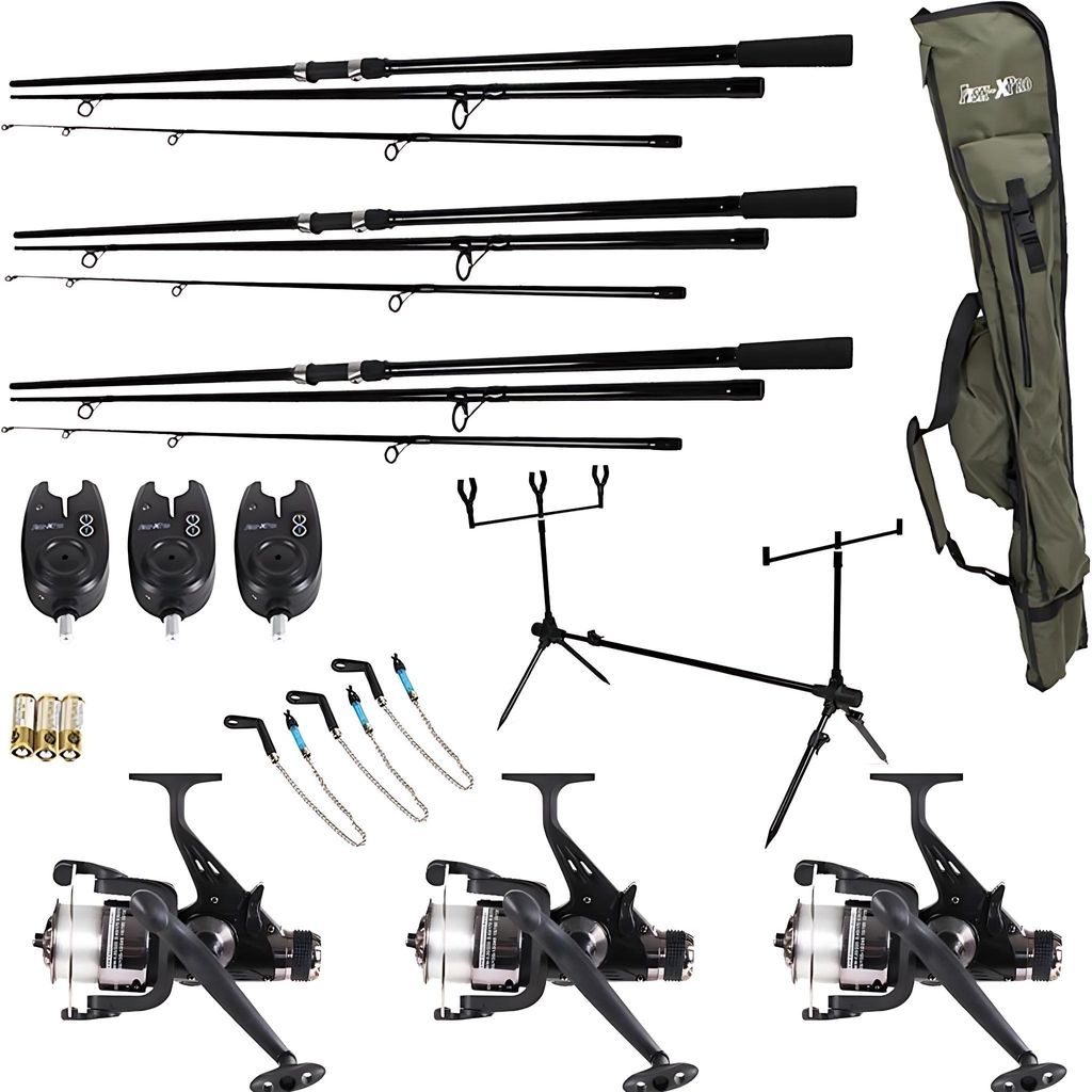 FISH-XPRO Carp Improve Set 3-Rod Zdjęcie produktu 