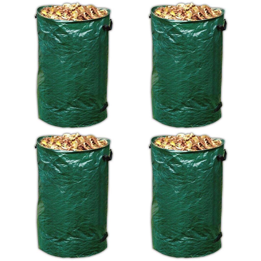 4er Set Laubsack Rasensack 120 Liter Gartensack Produktbild 