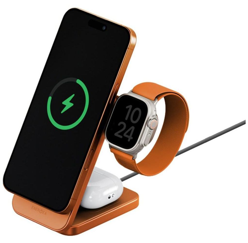 ENERGEA MagTrio 2, caricabatterie wireless pieghevole 3 in Immagine del prodotto 