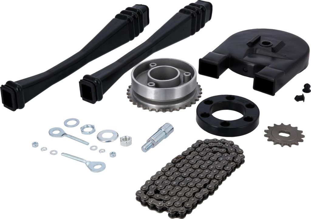 Großes Kettenradantrieb-Set (Ketten-Set) - für Simson S51, S53