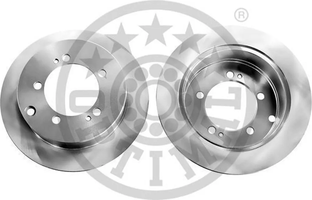 2x Disque de frein arrière OPTIMAL pour Mitsubishi Outlander (CW_W) BS-8602C