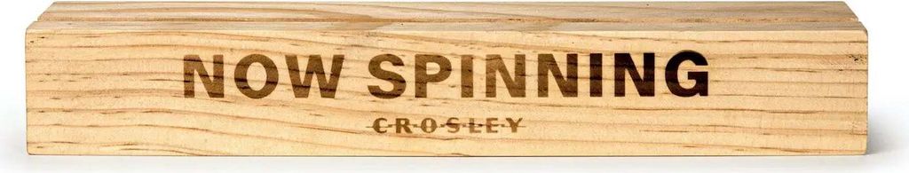 Crosley Now Plattenständer Naturholz