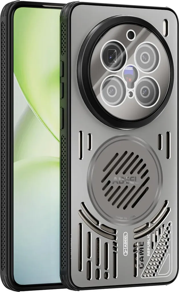 Custodia Alluminio Vivo X200 Pro Magnetica Grigio Dissipazione Calore