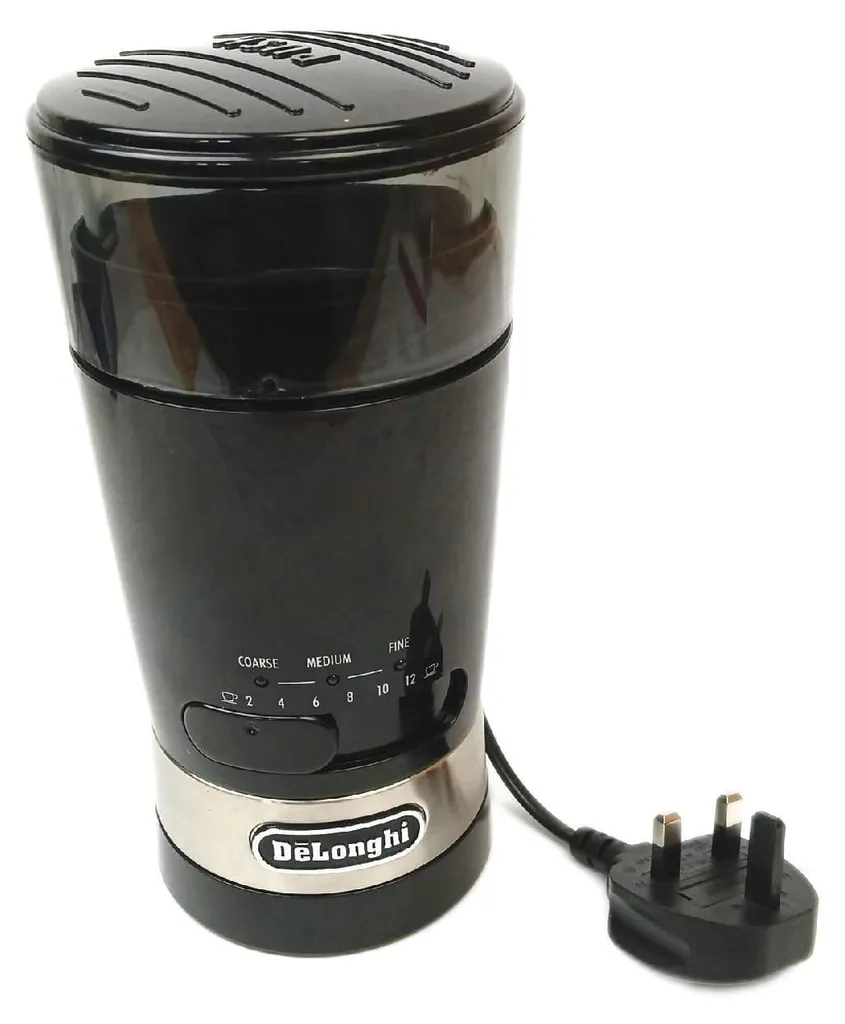 Moulin à café DeLonghi KG210 système Push-to-grind et lames inox - 2