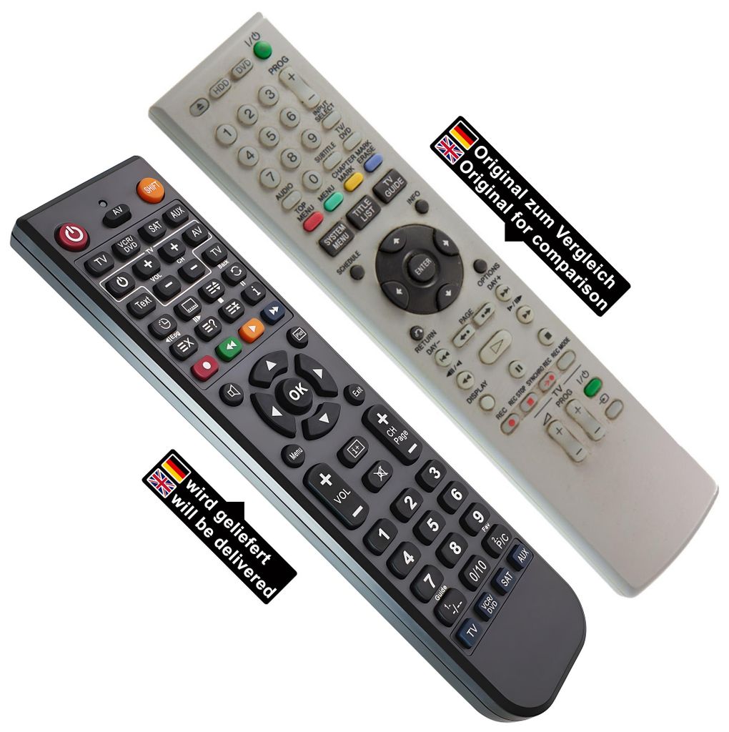 Ersatz Fernbedienung für Sony RMT-D231P | RMTD231P
