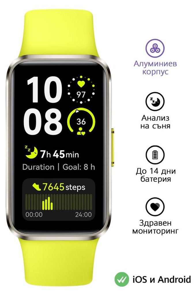 Huawei Band 10 green (55020ELK) Produktbild 