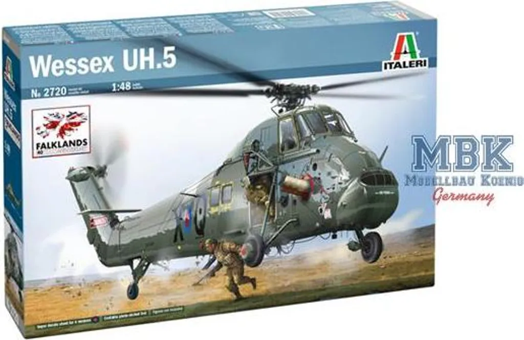 Maquette Hélicoptère Wessex UH/5 1:48 - Assemblage précis sans défaut 2720 - 13
