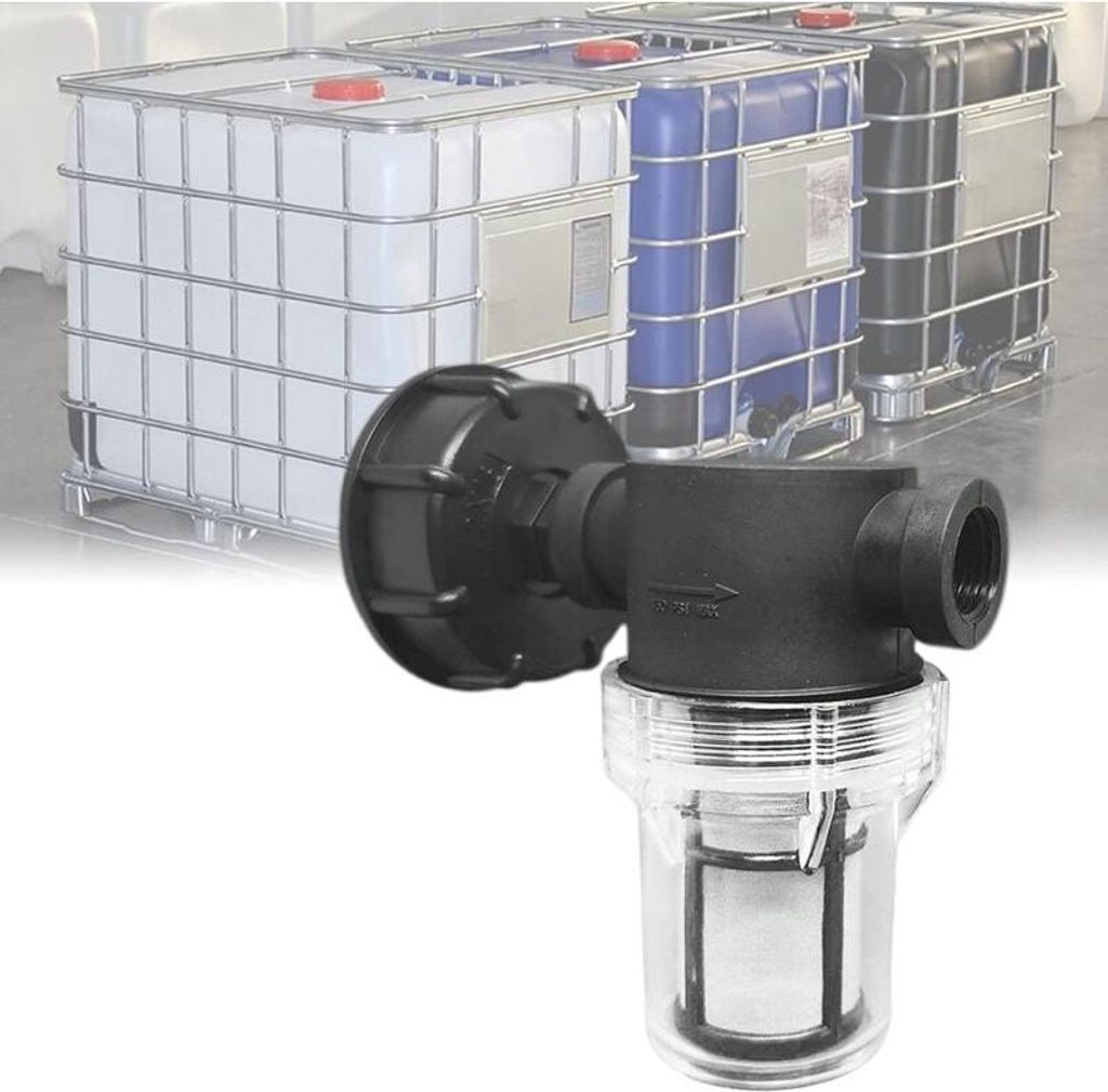 1000-Liter-Tankanschlusshahn, Gartenschlauchverbinder fš¹r Produktbild 