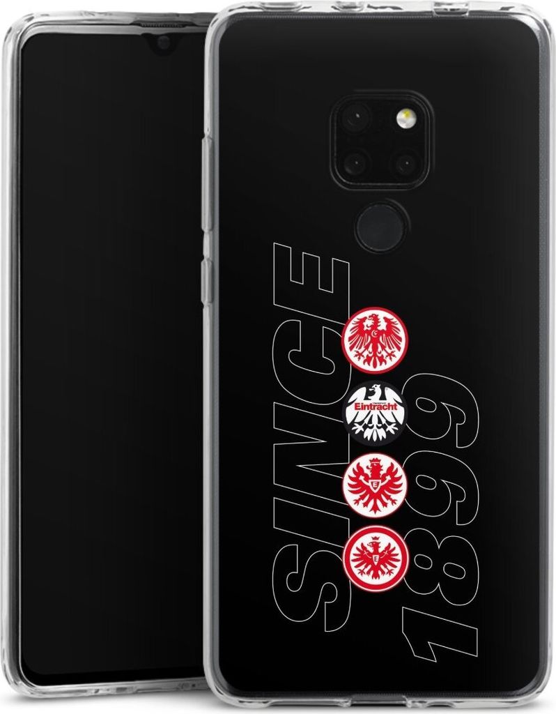 DeinDesign Handyhülle für Huawei Mate 20 Silikon Hülle Case Smartphone Schutzhülle Adler Eintracht Frankfurt Logo