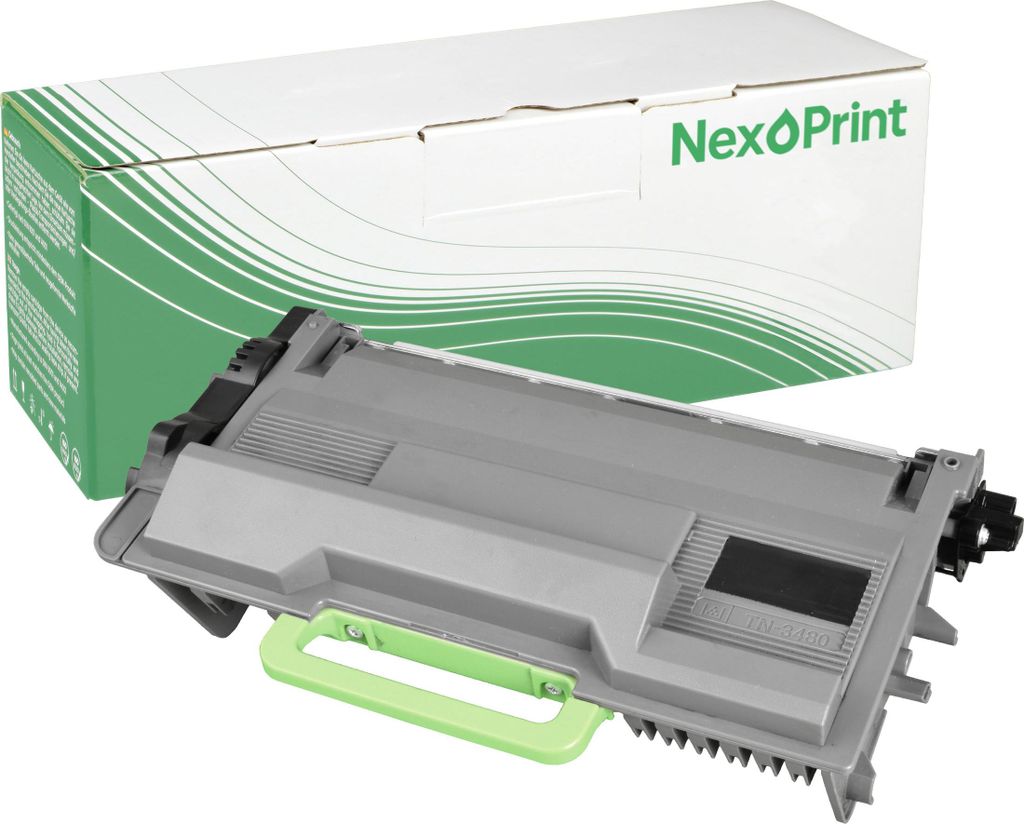 NexoPrint TN-3480 schwarz Toner kompatibel zu Brother HL-L 5200 DWLT HL-L 5200 DWT HL-L 6250 DN schwarz 9000 Seiten