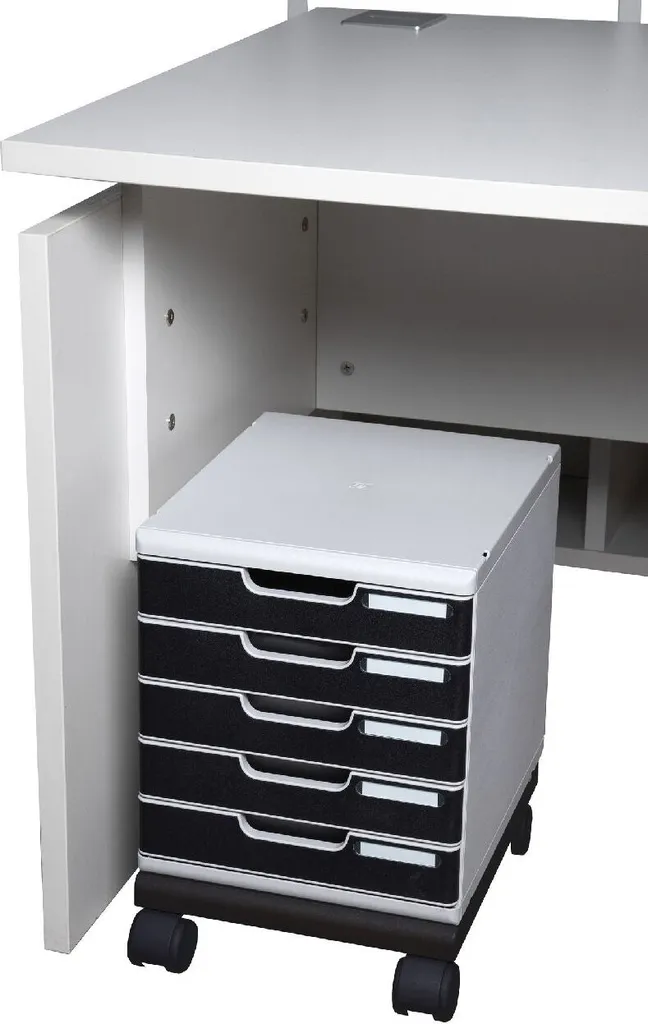 Roulettes pour caisson de bureau Modulo Exacompta : mobilité facile - 18