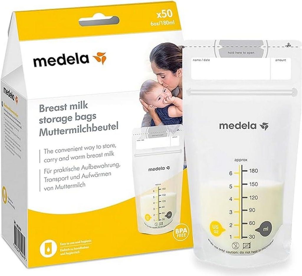 Sacchetti per la conservazione del latte materno Medela 50 Immagine del prodotto 