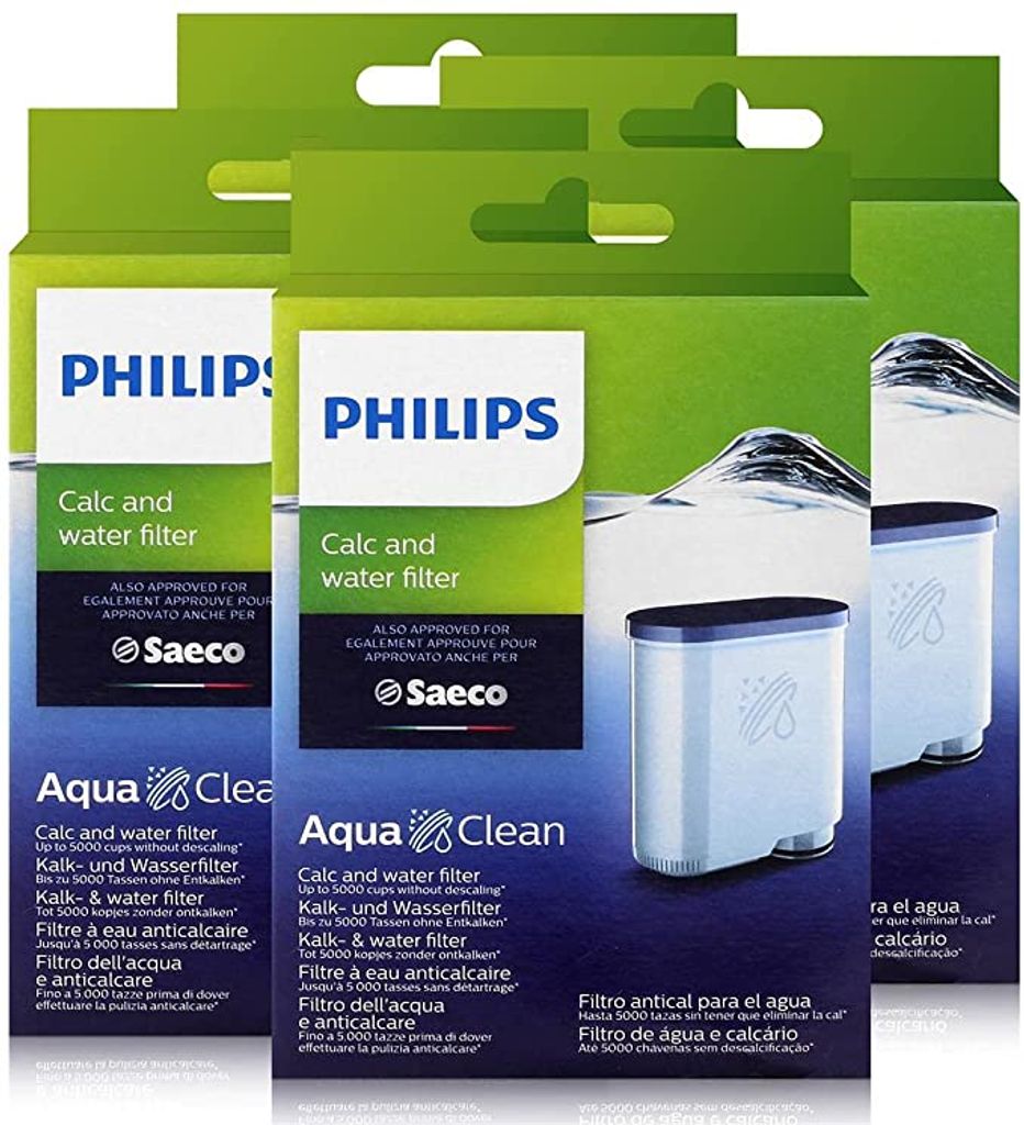 3X Wasserfilter ersatz Philips AquaClean CA6903/10 + Entkalker